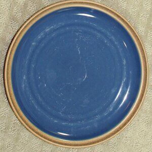 Noritake Stoneware 6475 Madera Blue Brown Dinner Plate